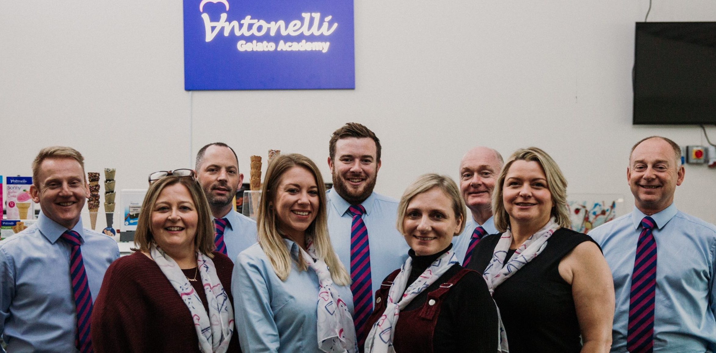 sales team ice cream training on hold